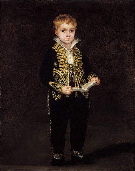Francisco de Goya Portrait of Victor Guye Sweden oil painting art
